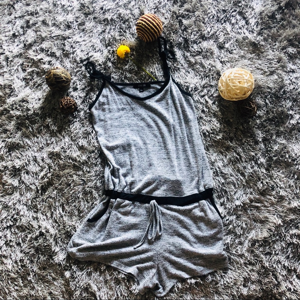 Gray Romper